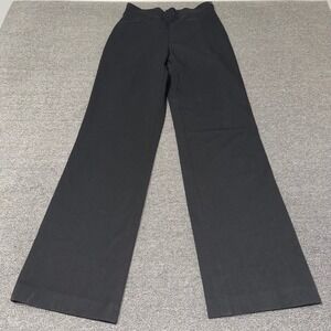 VTG Y2K Cache Black Wide Leg Trousers High Waisted Dress Pants Size 6 Office